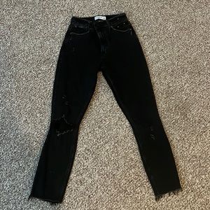 Abercrombie & Fitch Black Skinny High Rise Jeans